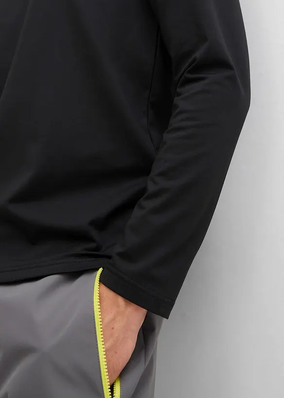 Maglietta termica a maniche lunghe, slim fit (pacco da 2), bonprix