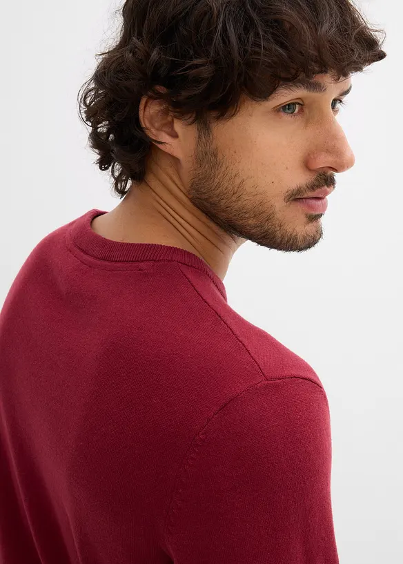Maglione in filato fine, regular fit, bonprix