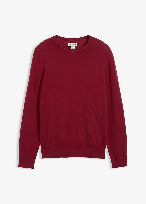Maglione in filato fine, regular fit, bonprix