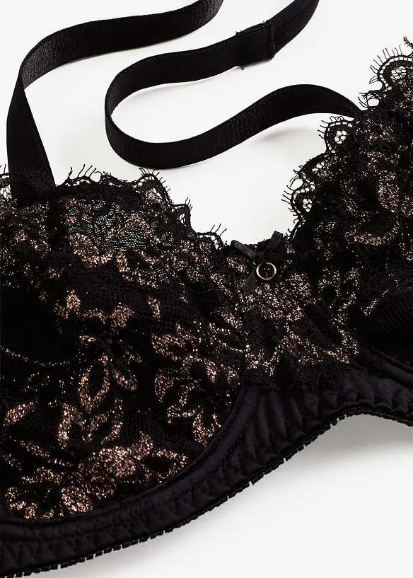 Reggiseno minimizer con filato glitterato, bonprix