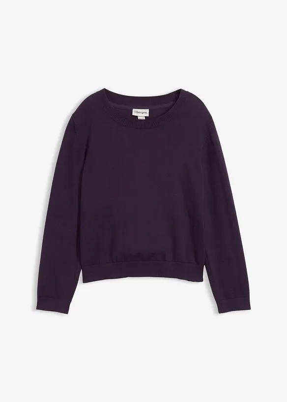 Maglione in filato fine, bonprix