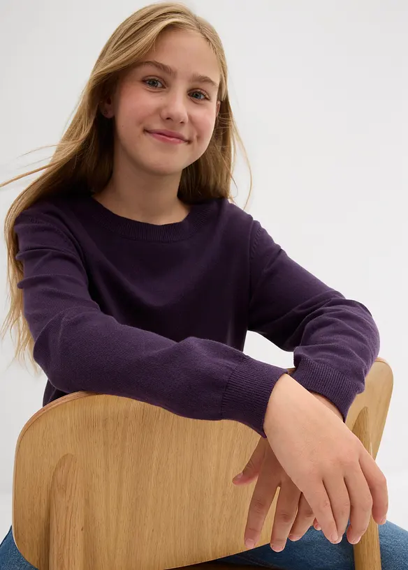 Maglione in filato fine, bonprix