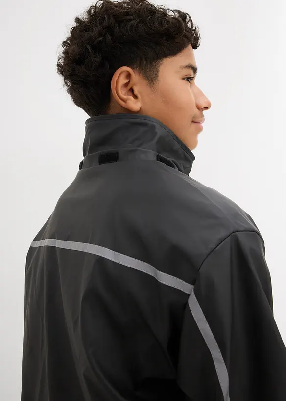 Giacca impermeabile termica con fodera in pile, bonprix