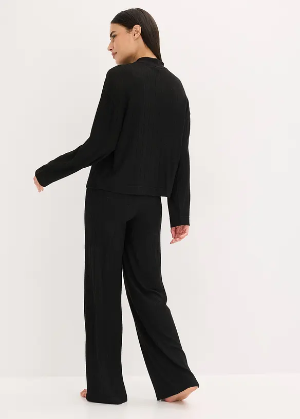 Tuta da casa oversize in morbida maglia a coste, bonprix