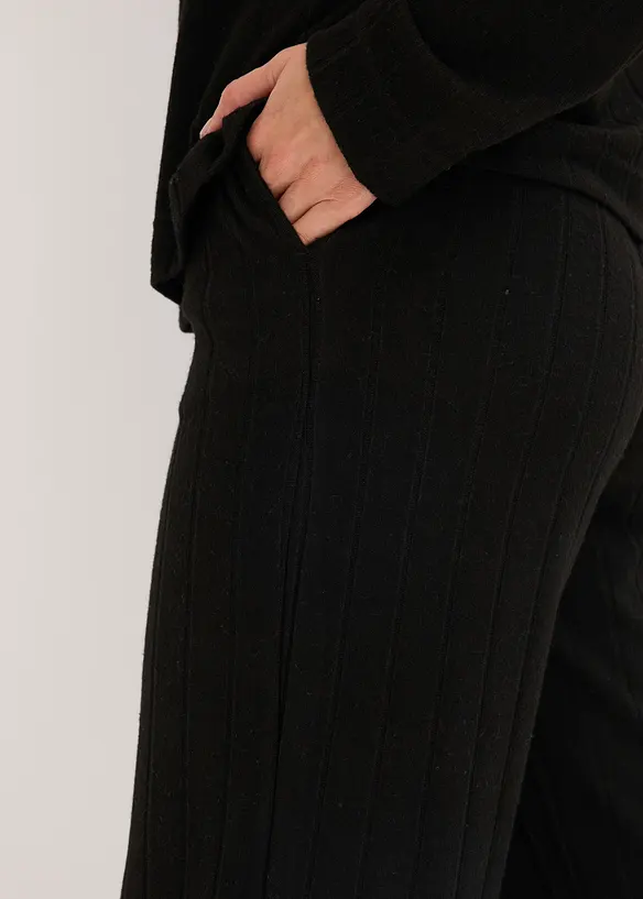 Tuta da casa oversize in morbida maglia a coste, bonprix