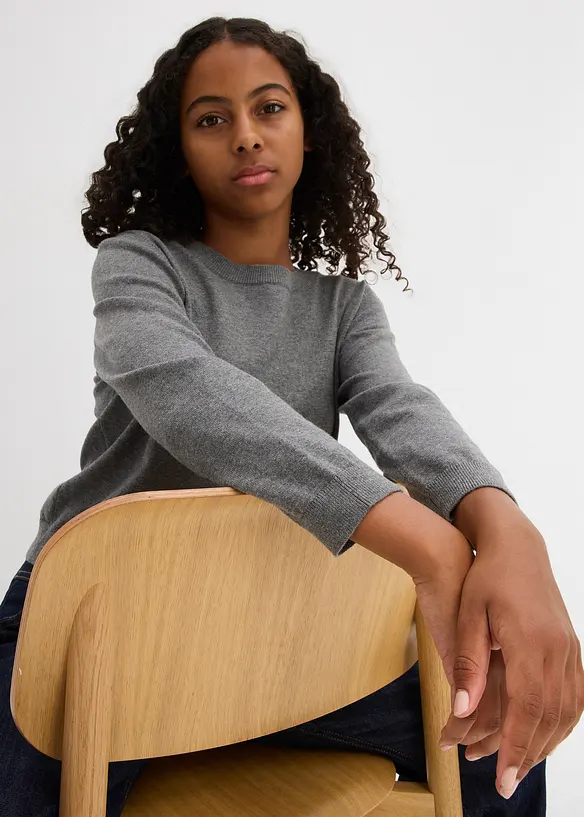 Maglione in filato fine, bonprix