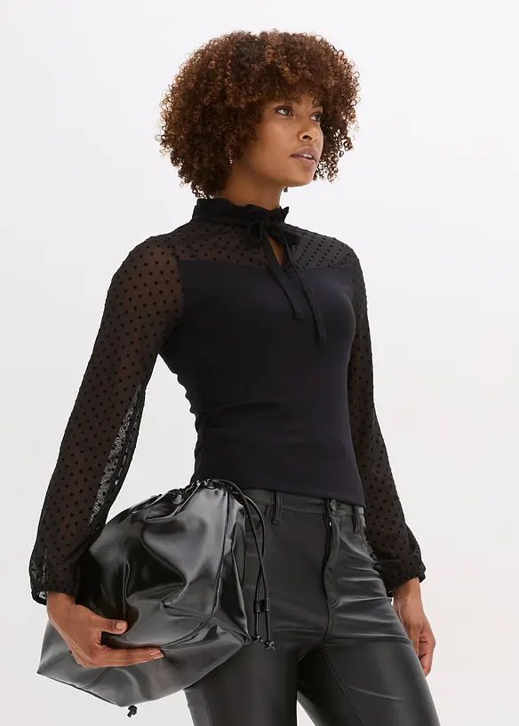 Maglia in misto viscosa, bonprix
