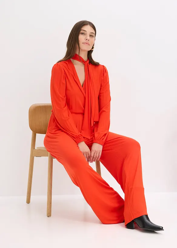 Tuta elegante in misto viscosa fluente, bonprix