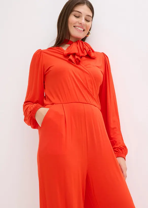 Tuta elegante in misto viscosa fluente, bonprix
