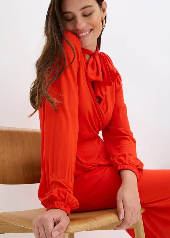 Tuta elegante in misto viscosa fluente, bonprix