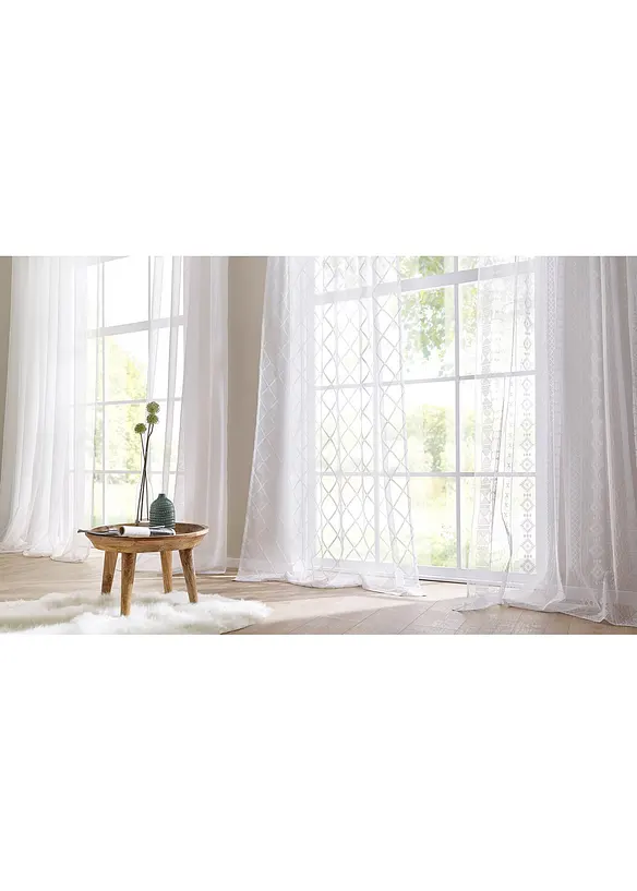 Tenda con poliestere riciclato e struttura fine (pacco da 1), bonprix