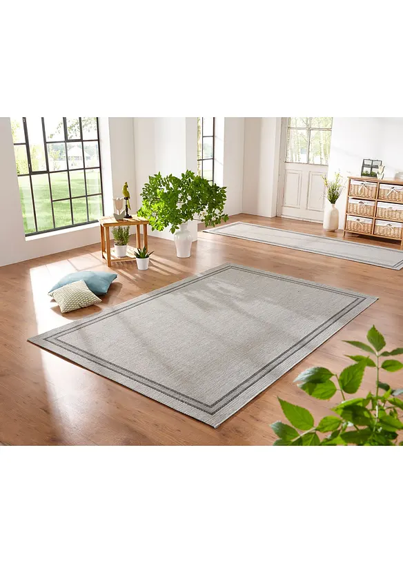 Tappeto per interni ed esterni con bordura, bonprix
