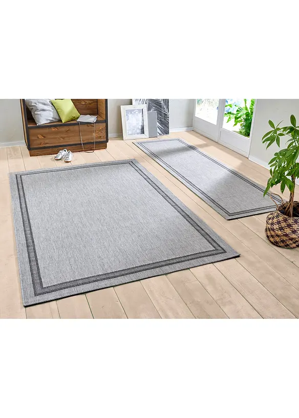Tappeto per interni ed esterni con bordura, bonprix