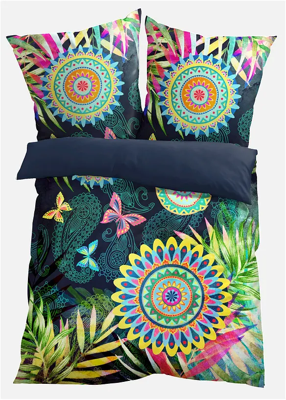 Biancheria da letto double-face fantasia, bonprix