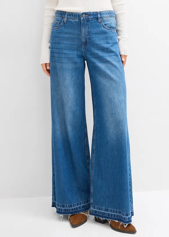Jeans wide leg, bonprix
