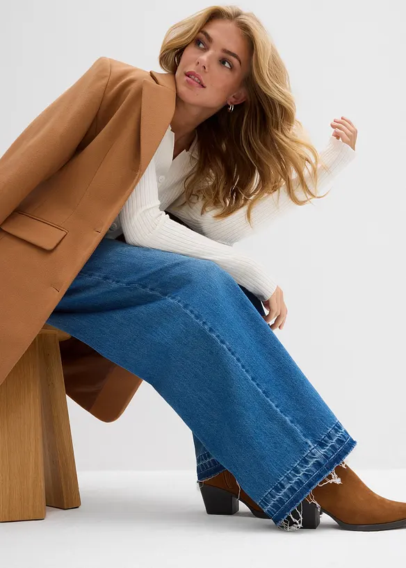 Jeans wide leg, bonprix