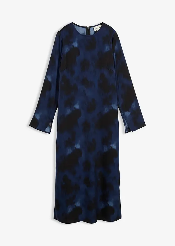 Abito midi in satin, bonprix