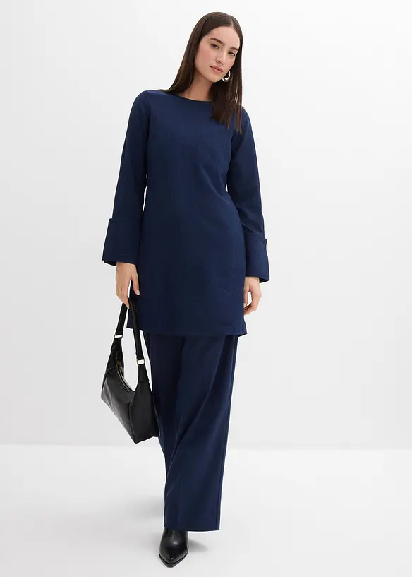 Miniabito in tessuto strutturato, bonprix