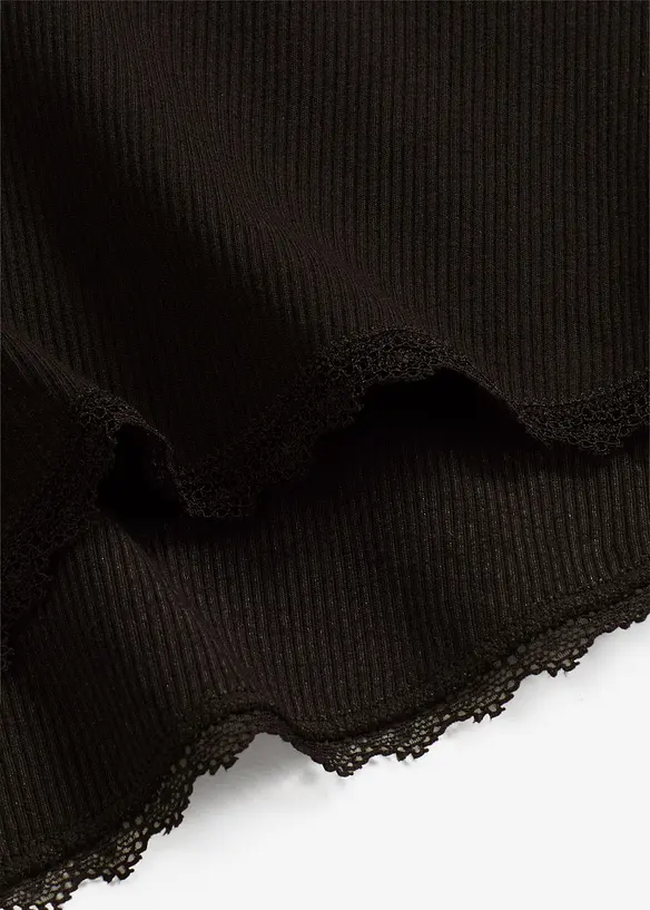 Boxer da donna aderenti con cotone (pacco da 3), bonprix