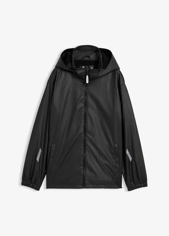 Giacca impermeabile termica con fodera in pile, bonprix