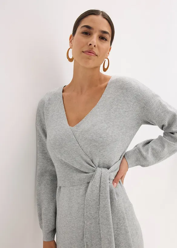 Abito in maglia di misto viscosa, bonprix