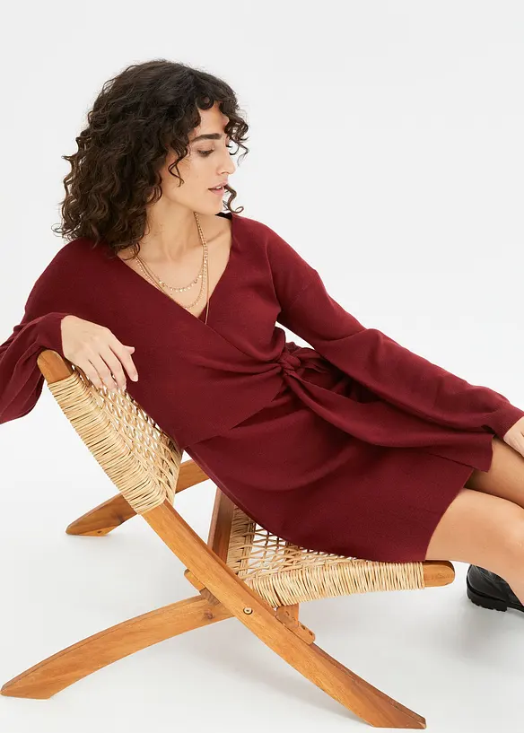 Abito in maglia di misto viscosa, bonprix