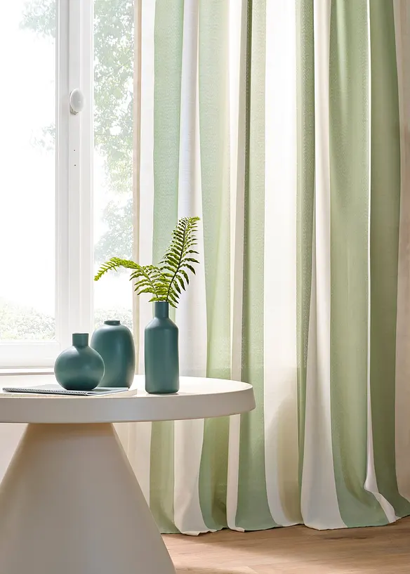 Tenda a righe con poliestere riciclato (pacco da 1), bonprix