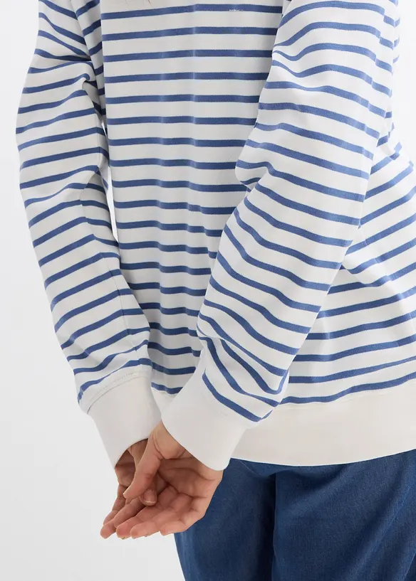 Maglia prémaman / da allattamento 2 in 1 in puro cotone, bonprix