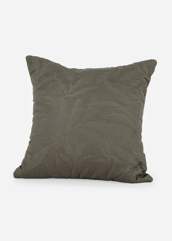 Copricuscino con motivo a foglie, bonprix