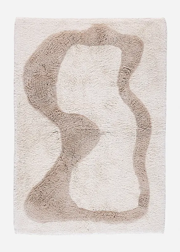 Tappeto da bagno con motivo grafico, bonprix