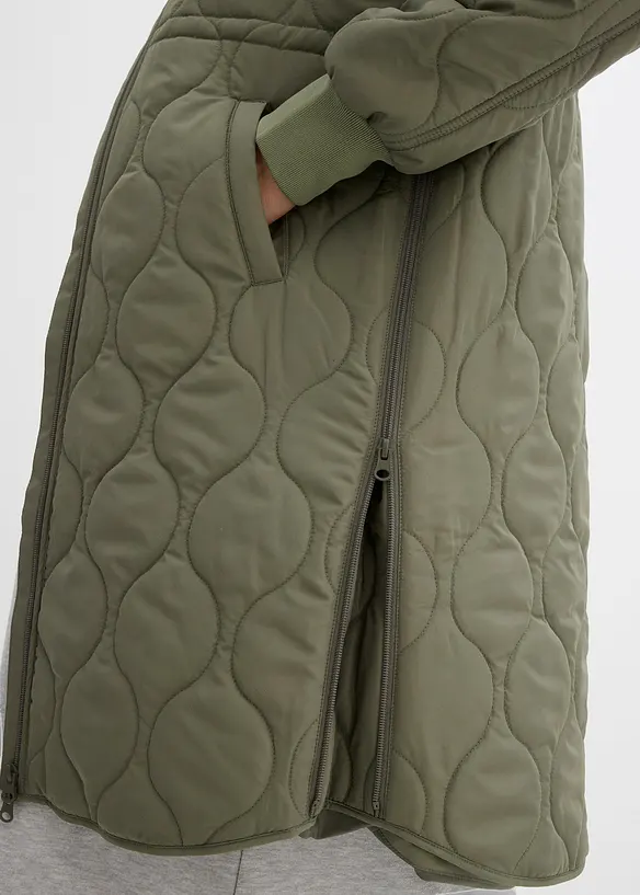Giubbotto prémaman leggero 3 in 1 con inserto babywearing, bonprix