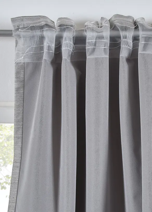 Tenda semioscurante effetto seta (pacco da 1), bonprix