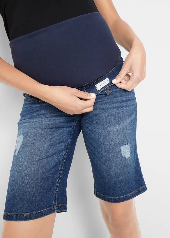 Bermuda di jeans prémaman, regular fit, bonprix