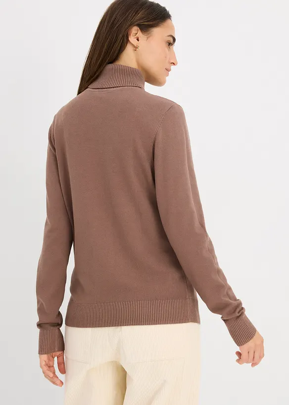 Maglione a collo alto, bonprix