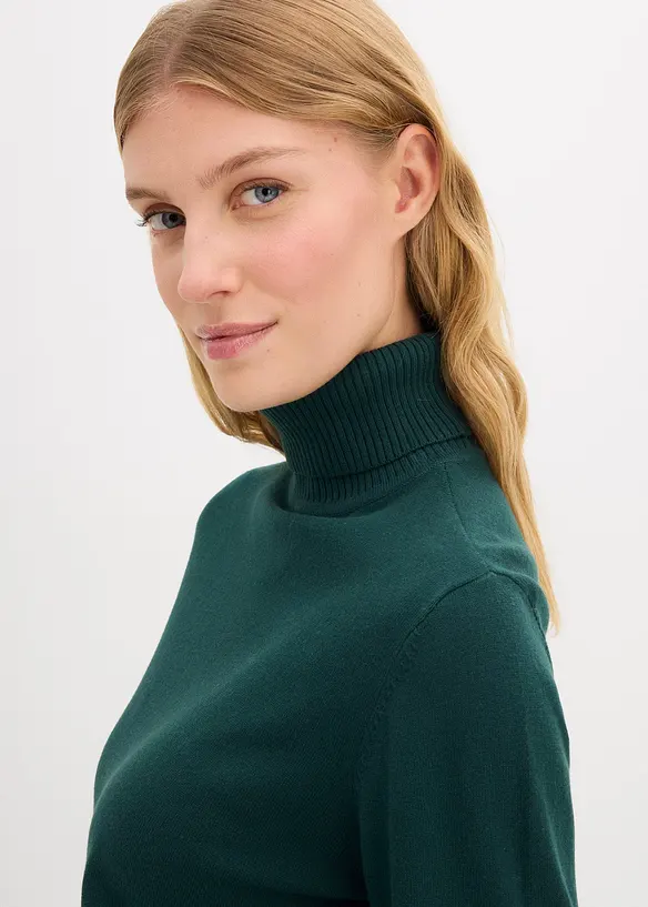 Maglione a collo alto, bonprix