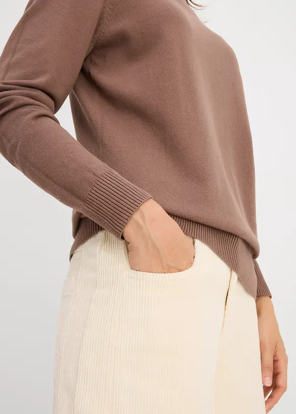 Maglione a collo alto, bonprix