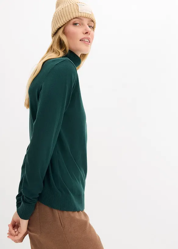 Maglione a collo alto, bonprix