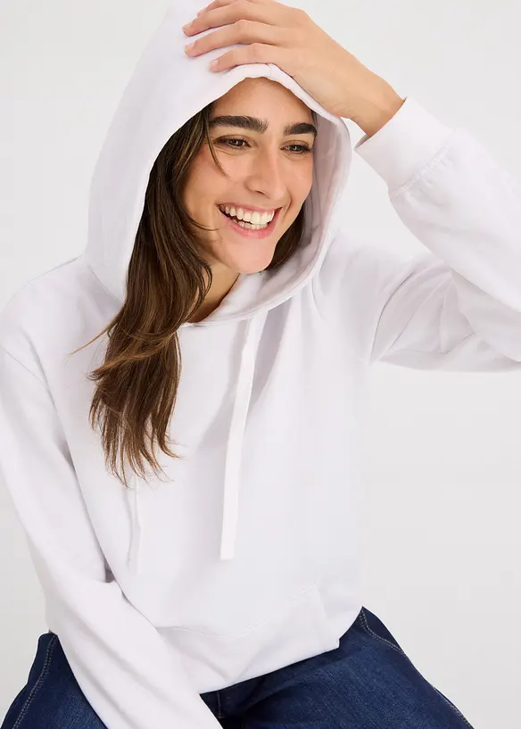 Felpa con cappuccio, bonprix