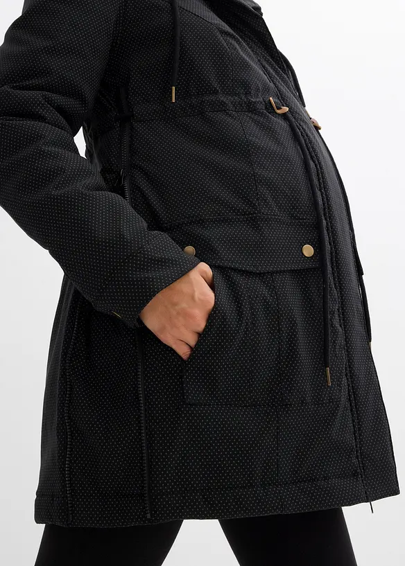 Cappotto prémaman imbottito 3 in 1 di media pesantezza con inserto babywearing, bonprix