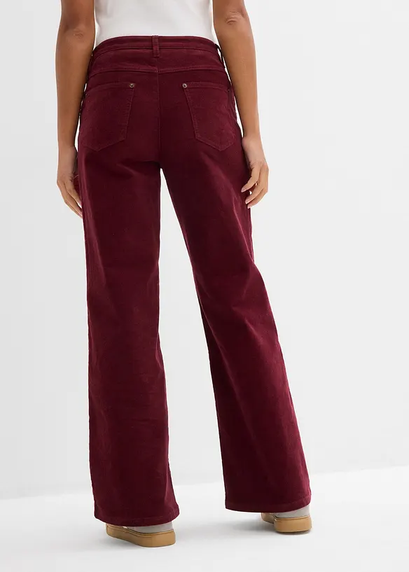 Pantaloni larghi di velluto a coste, bonprix