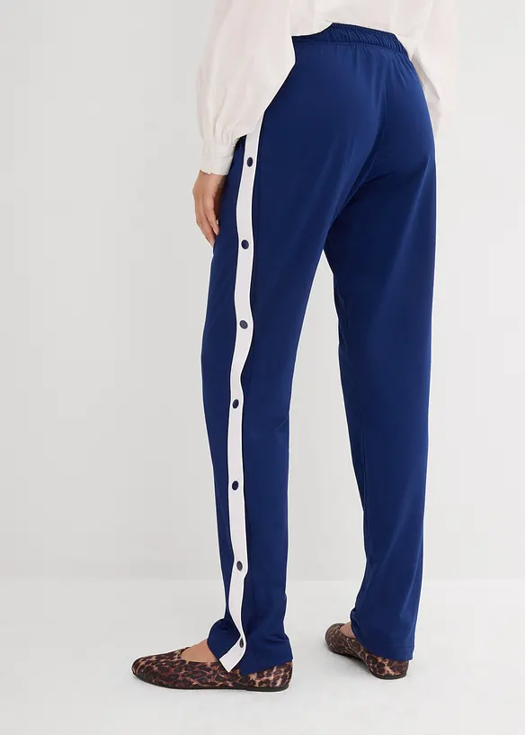 Pantaloni da jogging ad asciugatura rapida con bottoni automatici, bonprix