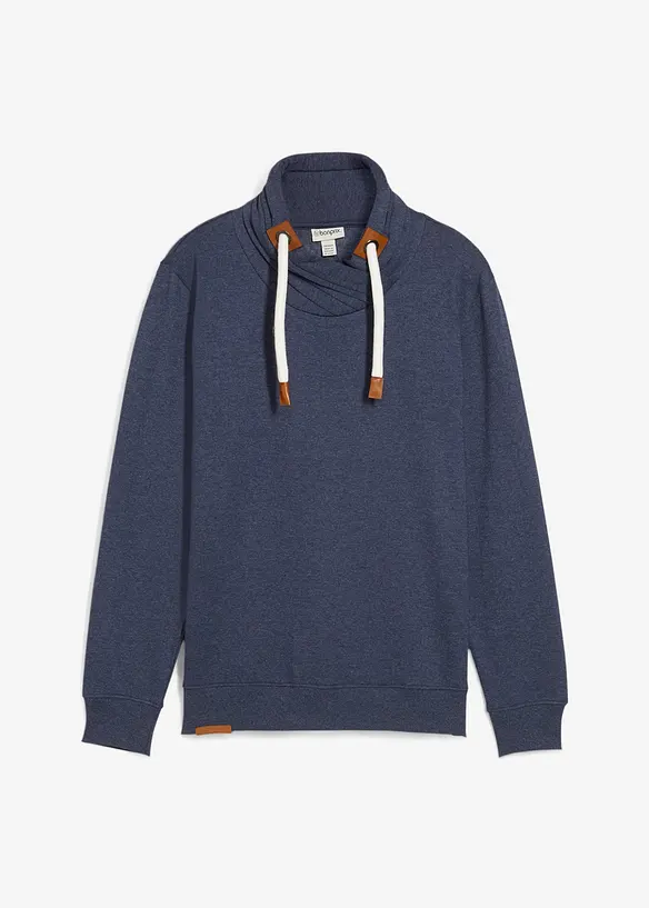 Felpa con scollo a scialle, bonprix