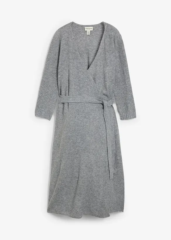 Abito prémaman / da allattamento in maglia a coste supersoft, bonprix