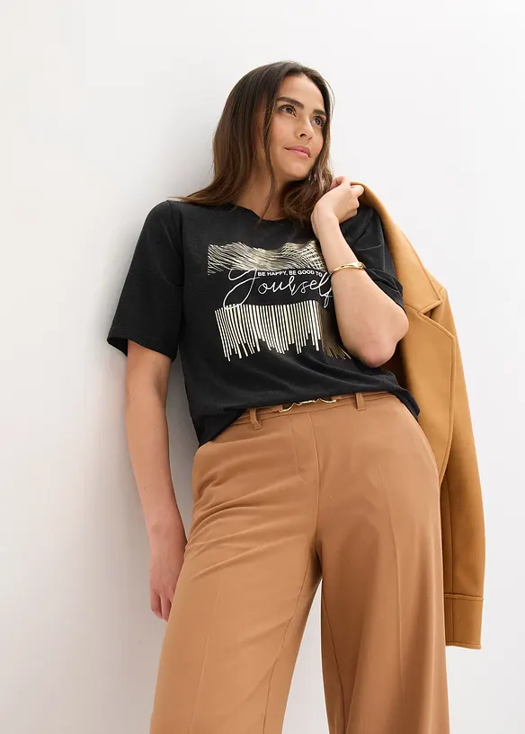 Maglia con stampa, bonprix