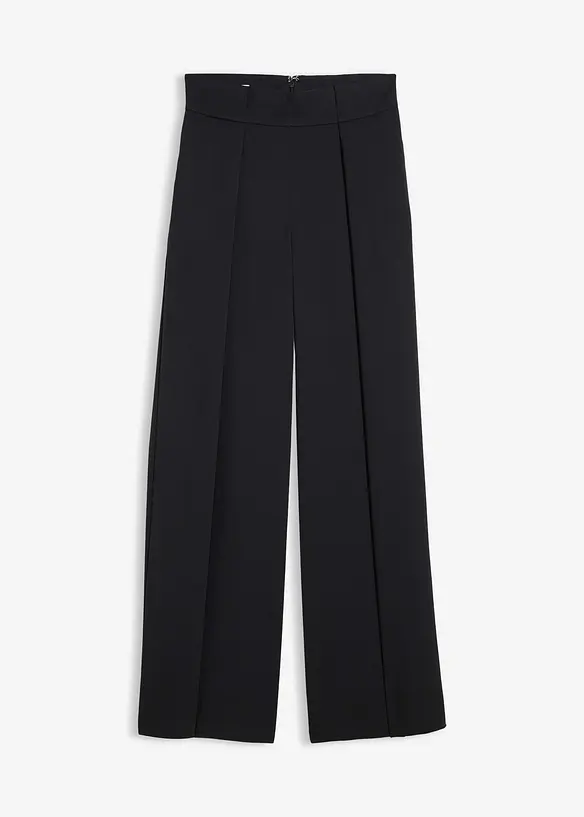 Pantaloni svasati con pinces, bonprix