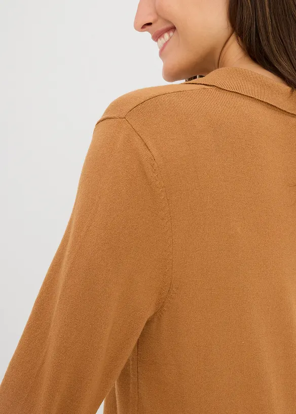 Polo in viscosa fine, bonprix
