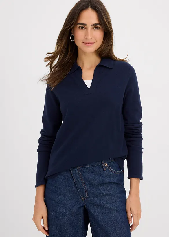 Polo in viscosa fine, bonprix