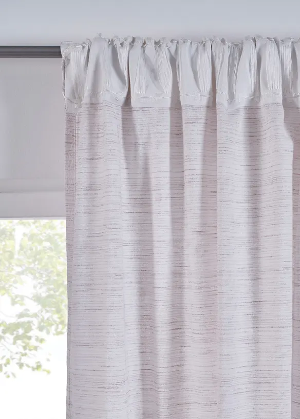 Tenda jacquard in cotone biologico (pacco da 1), bonprix
