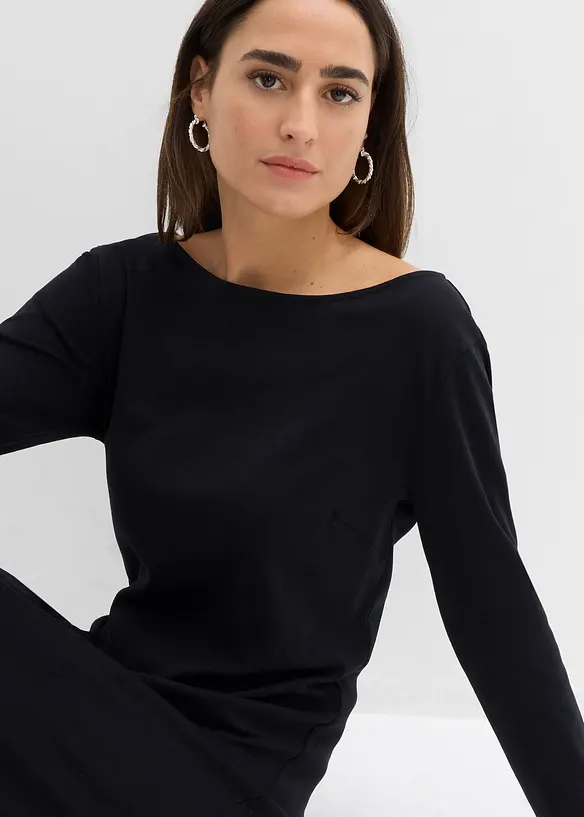 Abito in maglina di puro cotone, bonprix
