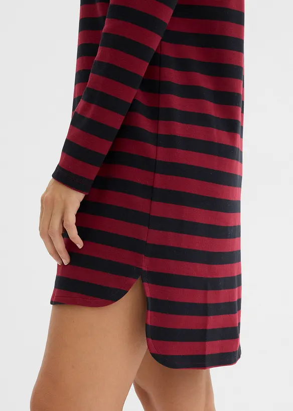 Abito asimmetrico in puro cotone pesante, bonprix